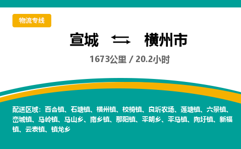 宣城到横州市物流公司要几天_宣城到横州市物流专线价格_宣城至横州市货运公司电话