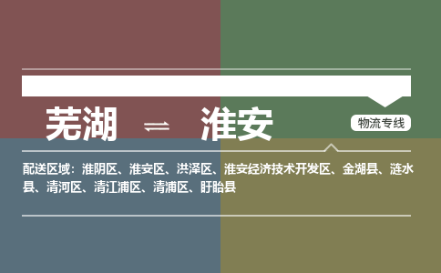 芜湖到淮安物流公司-货运专线高效准时「价格实惠」