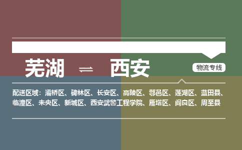 芜湖到西安物流公司-货运专线急速响应「安全快捷」