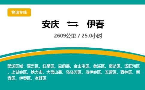 安庆到伊春物流公司要几天_安庆到伊春物流专线价格_安庆至伊春货运公司电话