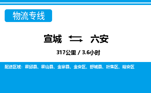 宣城到六安物流公司要几天_宣城到六安物流专线价格_宣城至六安货运公司电话