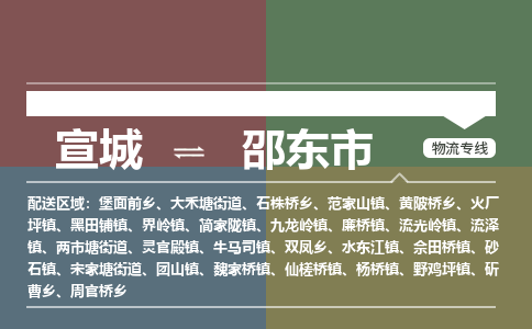 宣城到邵东市物流公司要几天_宣城到邵东市物流专线价格_宣城至邵东市货运公司电话