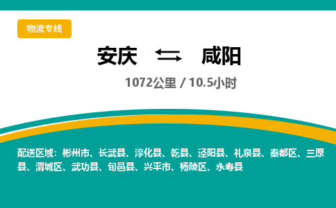 安庆到咸阳物流公司要几天_安庆到咸阳物流专线价格_安庆至咸阳货运公司电话