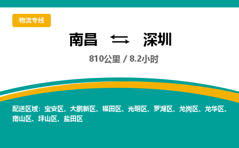 南昌到深圳物流公司要几天_南昌到深圳物流专线价格_南昌至深圳货运公司电话