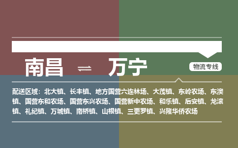 南昌到万宁物流公司要几天_南昌到万宁物流专线价格_南昌至万宁货运公司电话