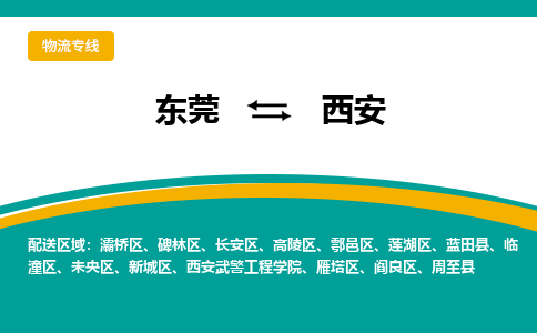 东莞到西安物流公司要几天_东莞到西安物流专线价格_东莞至西安货运公司电话