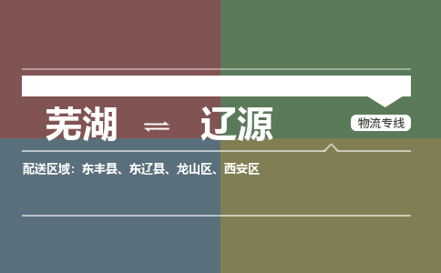 芜湖到辽源物流公司-货运专线丢损必赔「价格优惠」