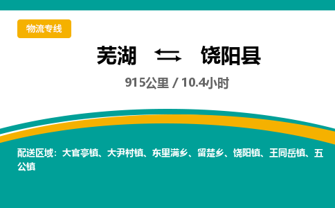 芜湖到饶阳县物流公司-货运专线时效稳定「需要几天」