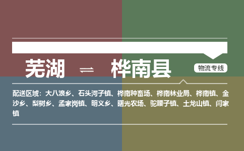 芜湖到桦南县物流公司-货运专线丢损必赔「价格优惠」