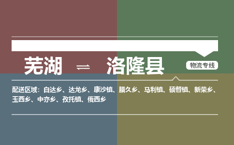 芜湖到洛隆县物流公司-货运专线急速响应「安全快捷」