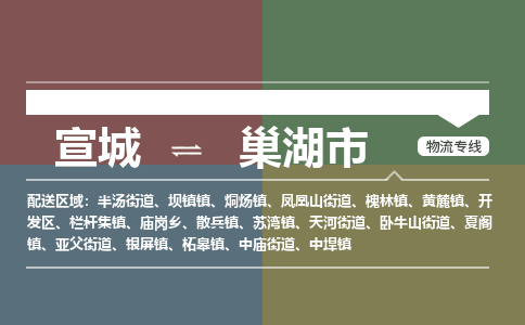 宣城到巢湖市物流公司要几天_宣城到巢湖市物流专线价格_宣城至巢湖市货运公司电话