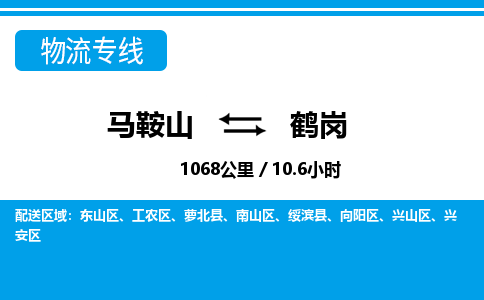 马鞍山到鹤岗物流公司要几天_马鞍山到鹤岗物流专线价格_马鞍山至鹤岗货运公司电话