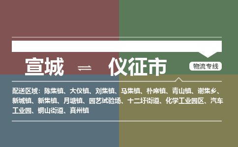 宣城到仪征市物流公司要几天_宣城到仪征市物流专线价格_宣城至仪征市货运公司电话