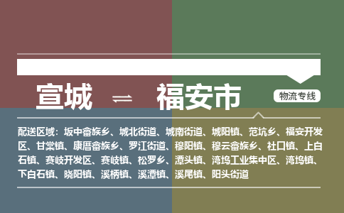 宣城到福安市物流公司要几天_宣城到福安市物流专线价格_宣城至福安市货运公司电话