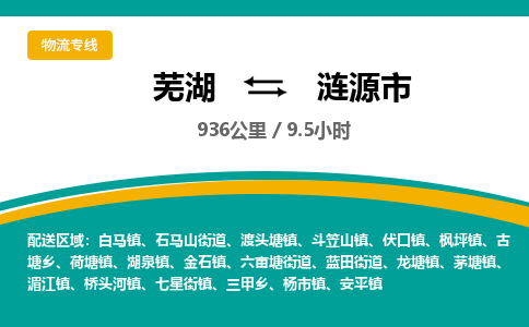 芜湖到涟源市物流公司要几天_芜湖到涟源市物流专线价格_芜湖至涟源市货运公司电话